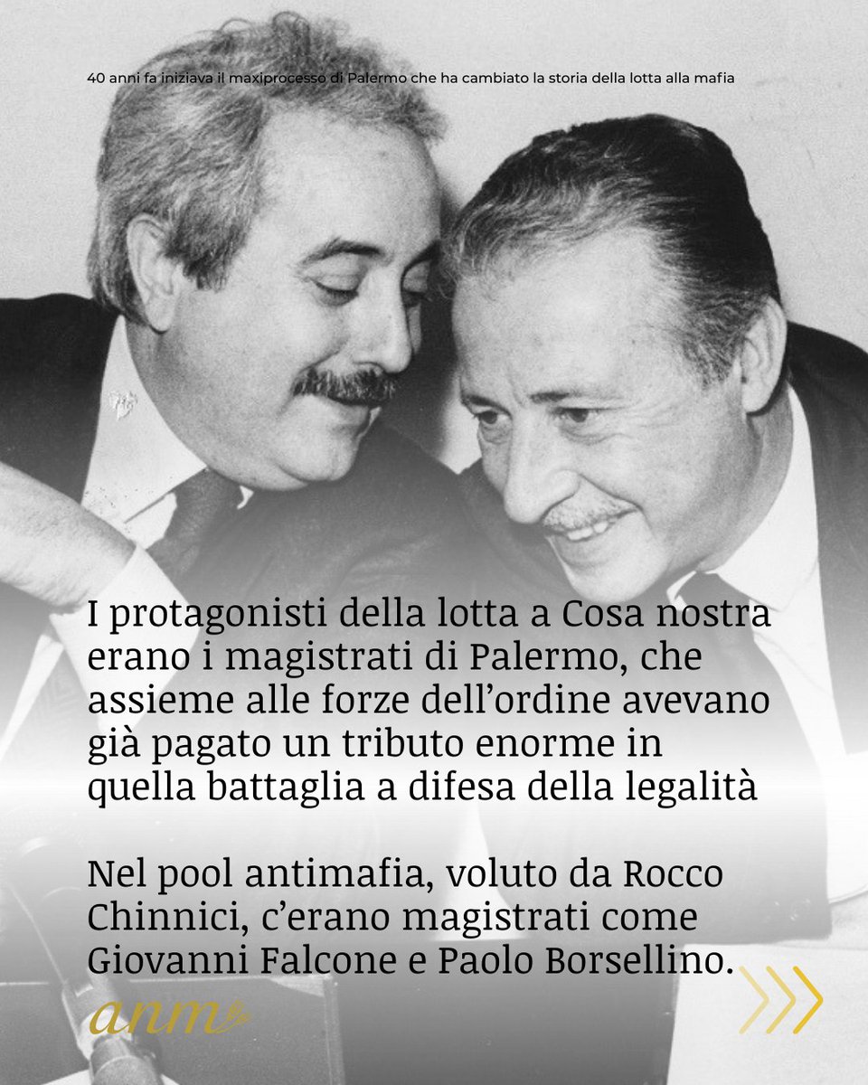 ANM Associazione Nazionale Magistrati tweet media