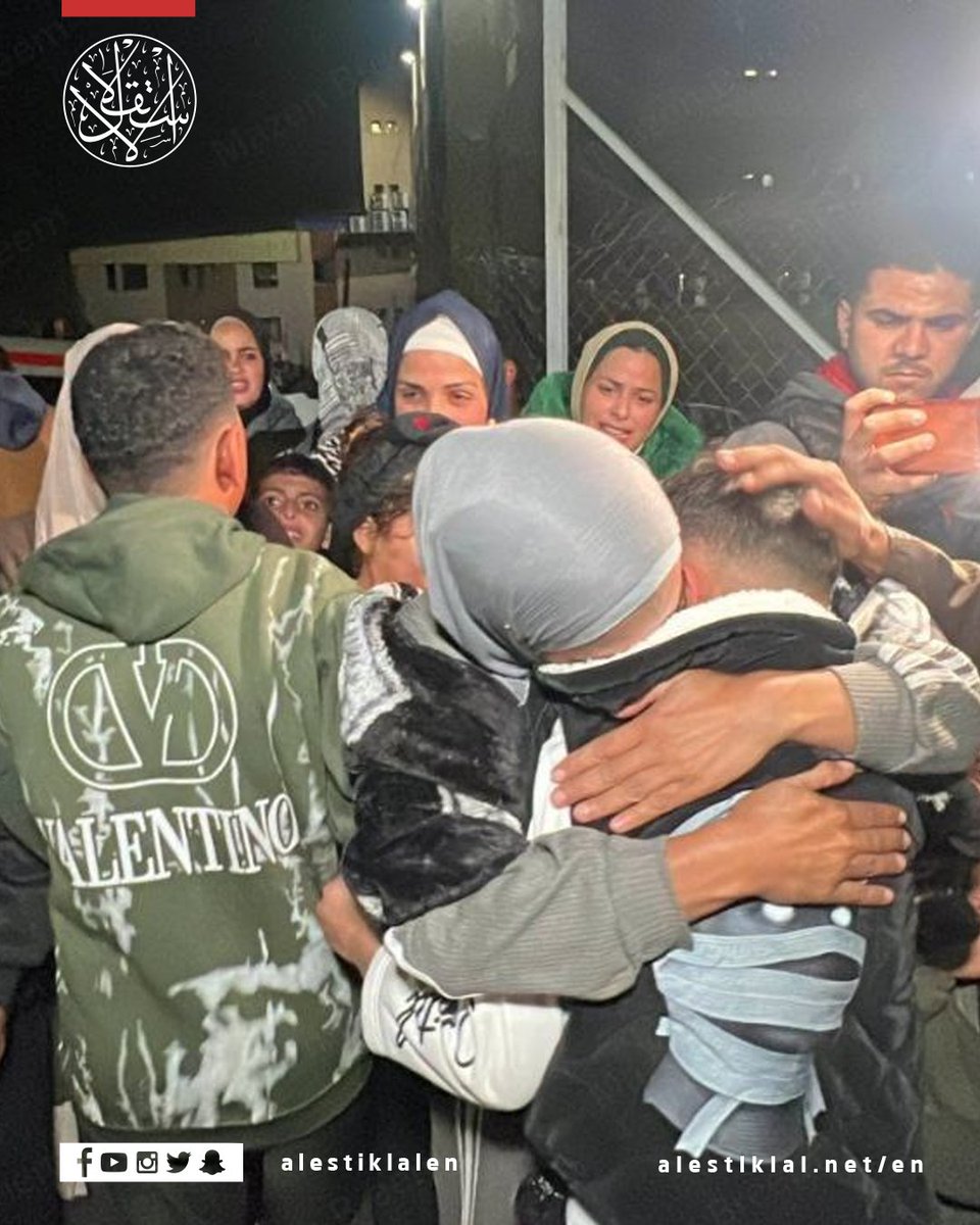 alestiklalen's tweet image. A new group of Palestinians returned to Gaza early today through the Rafah crossing, amid continued humanitarian hardship and tight movement restrictions on the enclave.

#Gaza #Rafah #Palestine