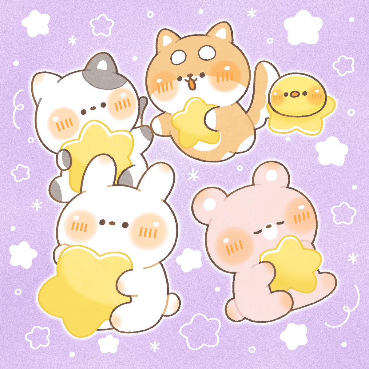 ぽわぽわうさぎ＊LINEスタンプ発売中 (@narisan_i) / Posts / X