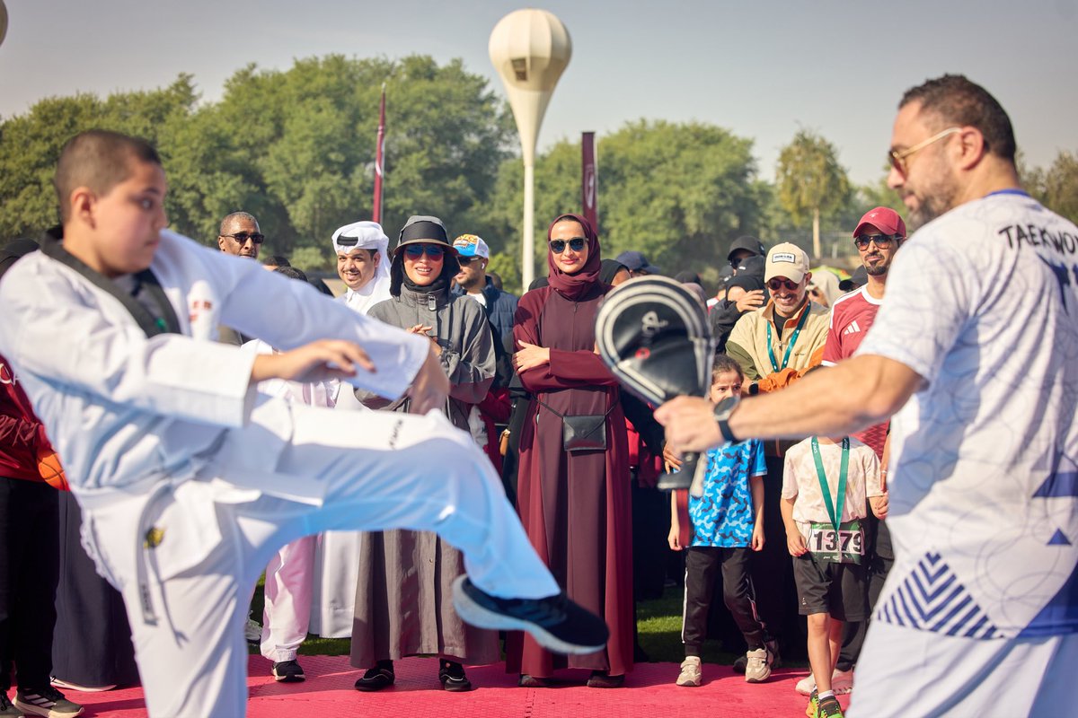mozabintnasser's tweet photo. -
فعاليات ممتعة في المدينة التعليمية بمناسبة اليوم الرياضي للدولة 

Exciting National Sports Day activities at Education City https://t.co/V7p9TnElM0