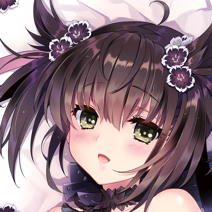 \カバー(追加アリマス)とアクリルスタンド通販】/ サンプル更新しました お花ナイトドレスシリーズとアクスタの通販受付中です。(2月13日マデ) 受付ページのリンクはツリーに! 追加カバーやアクリルスタンドの全体サンプル等はサイトを参考にね