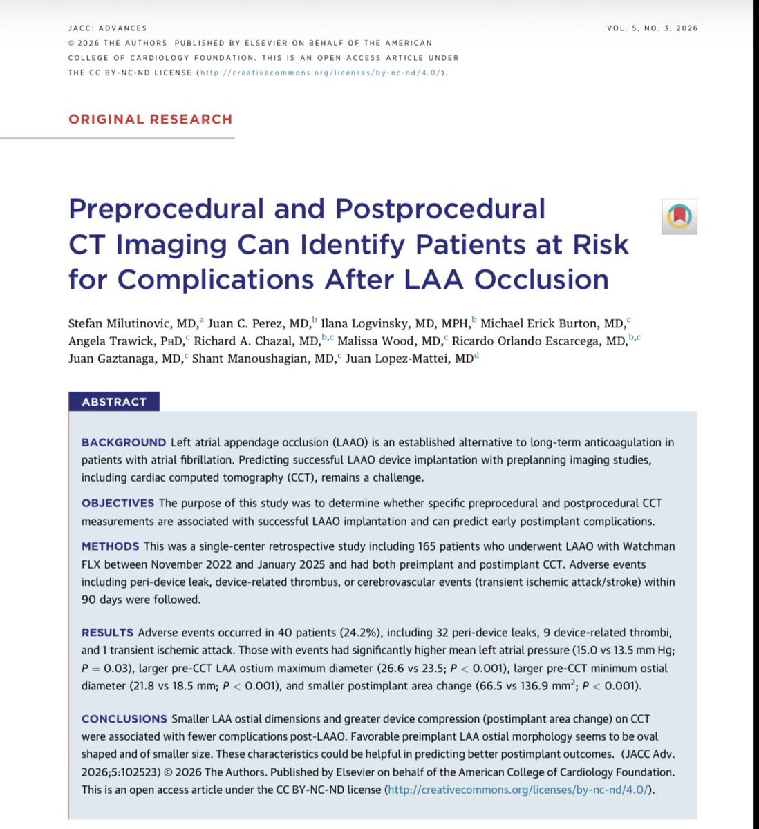 Juan Lopez-Mattei, MD tweet media