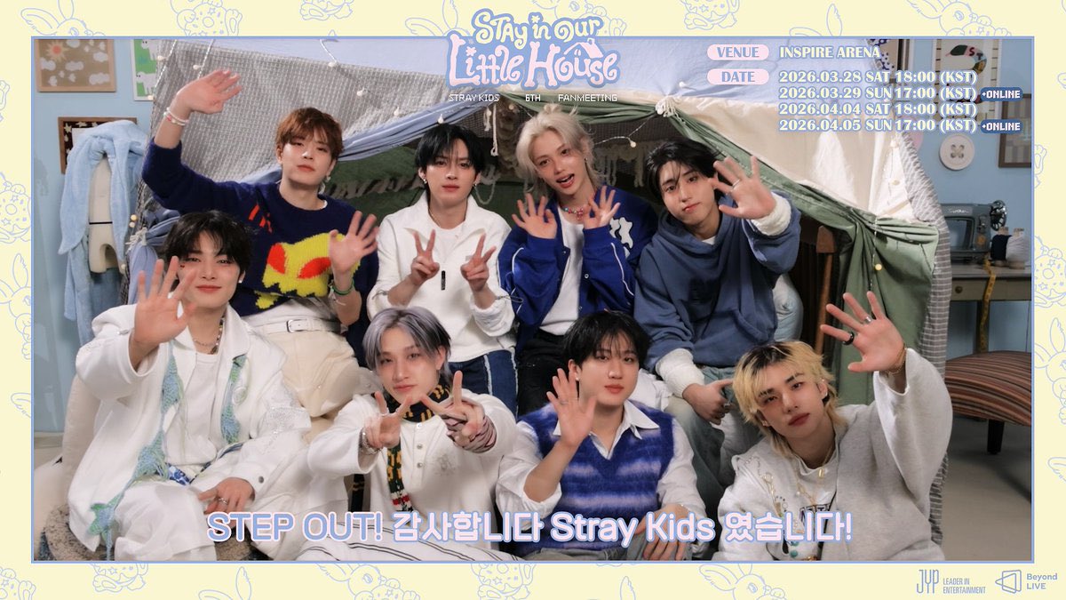 Stray Kids 6TH FANMEETING .・✭ 𝗦𝗧𝗔𝗬 𝗶𝗻 𝗢𝘂𝗿 𝗟𝗶𝘁𝘁𝗹𝗲