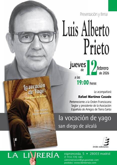 Esta semana en La LiVrería, presentación de "Cheek to cheek" de Germán Ubillos, y "La vocación de Yago. San Diego de Alcalá" de Luis Alberto Prieto Barbero.

#libros #teatro #novela #leer #LibrosRecomendados #lecturas #queleer #yoleoteatro #cultura #Madrid