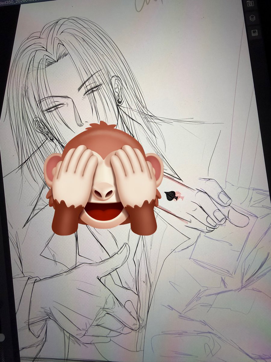 I also have a Geto WIP 🚧