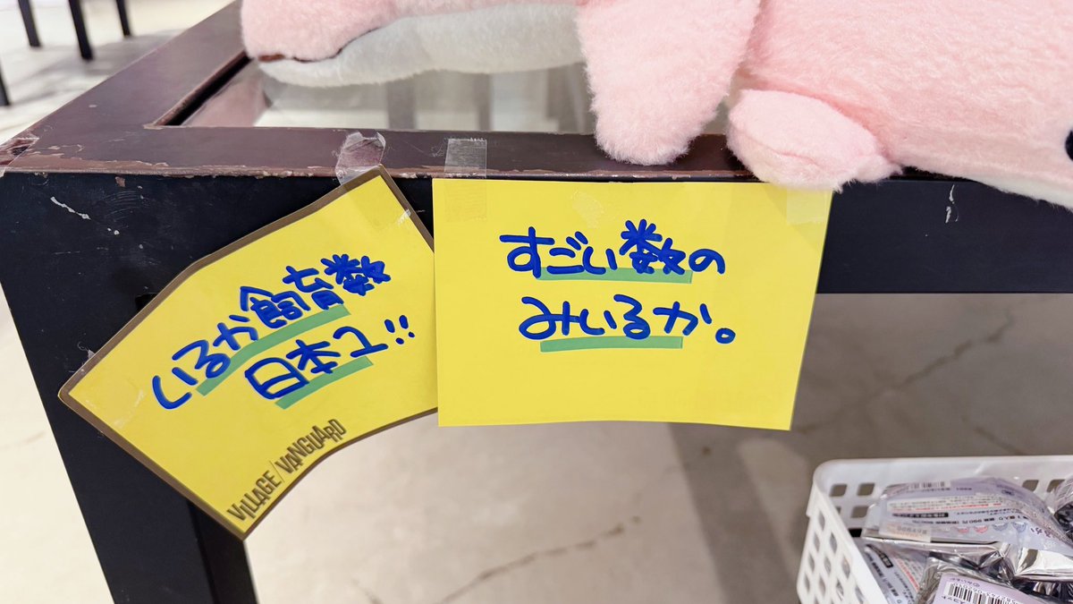 みいるかマーケット、ポップが可愛すぎた🤣🤣🤣 さすがヴィレヴァン！笑