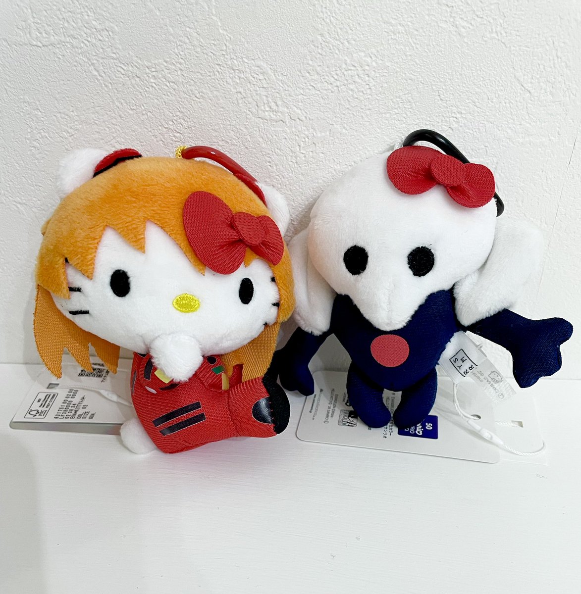 エヴァンゲリオン×ハローキティ」のトイキーホルダー届きました