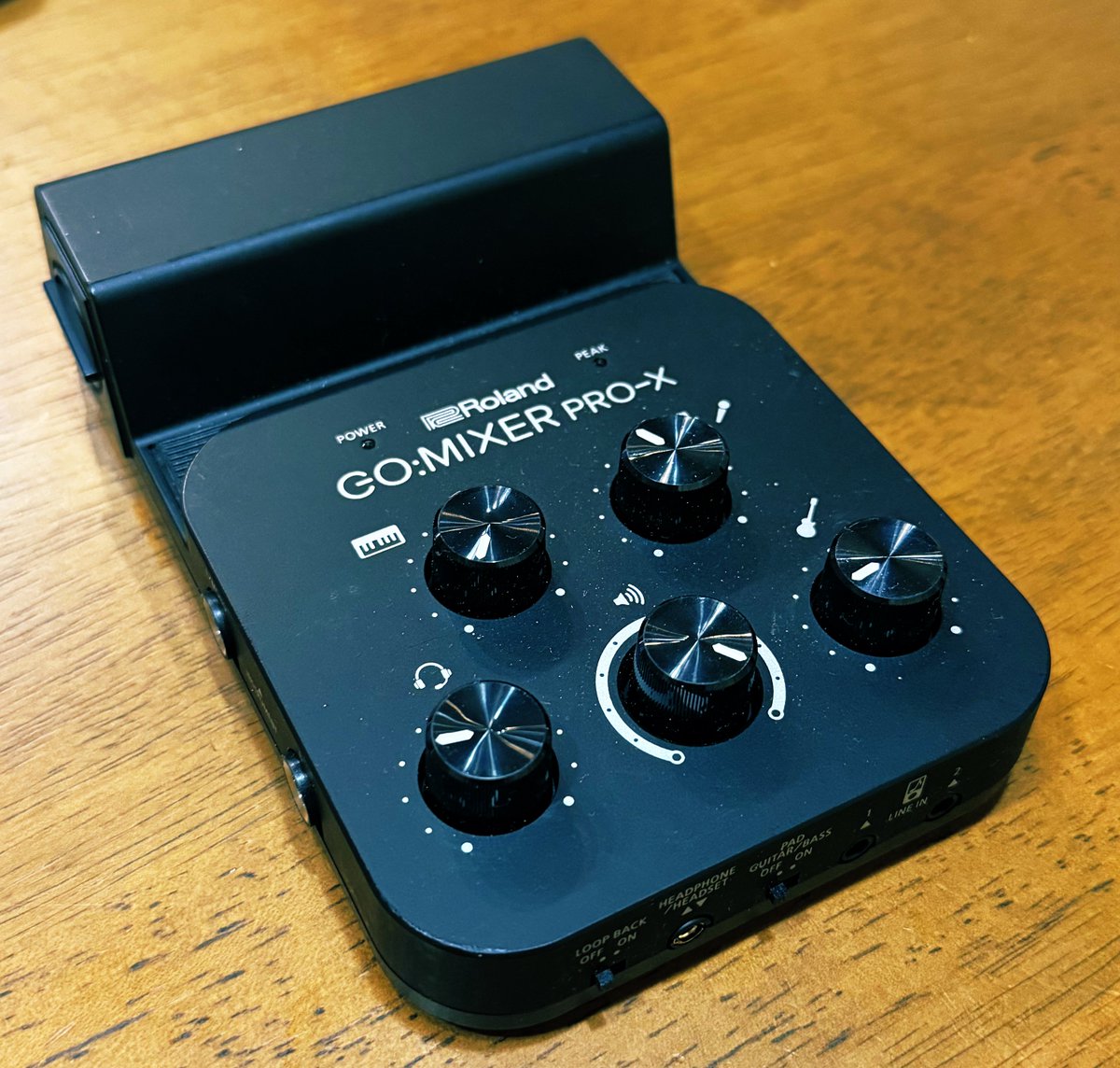 みんなのRoland見せて GO:MIXER PRO-X ほんとにハンサムな機材。