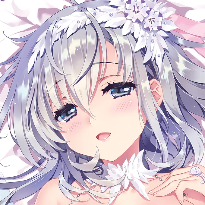\カバー(追加アリマス)とアクリルスタンド通販】/ サンプル更新しました お花ナイトドレスシリーズとアクスタの通販受付中です。(2月13日マデ) 受付ページのリンクはツリーに! 追加カバーやアクリルスタンドの全体サンプル等はサイトを参考にね