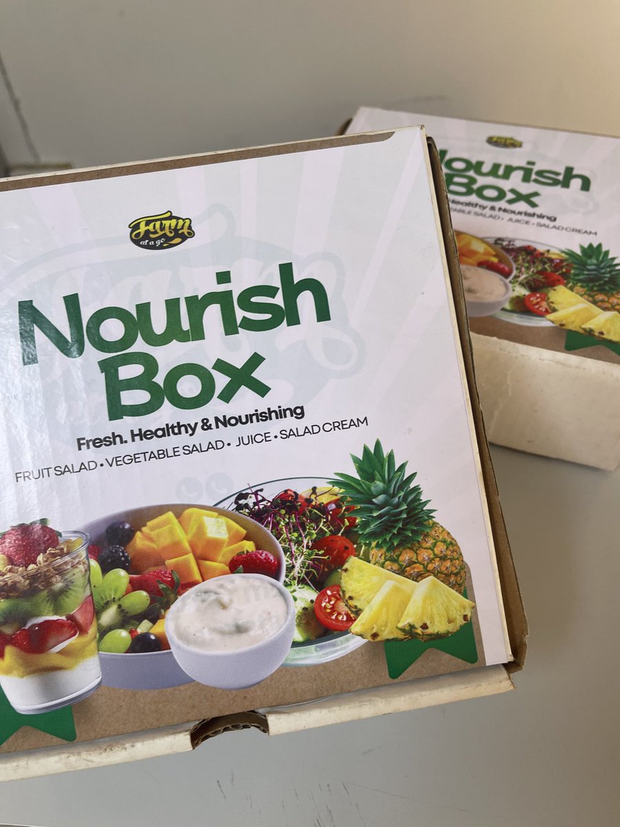 Love looks better when it’s nourishing 💝
Gift someone a Nourish Box this Valentine, fresh, light, and made with care.

Order now, spread love the nourishing way 💝
Send us a DM or call to place your order today.

07038803864

Prices:
• Small Box — ₦5,000
• Big Box — ₦10,000