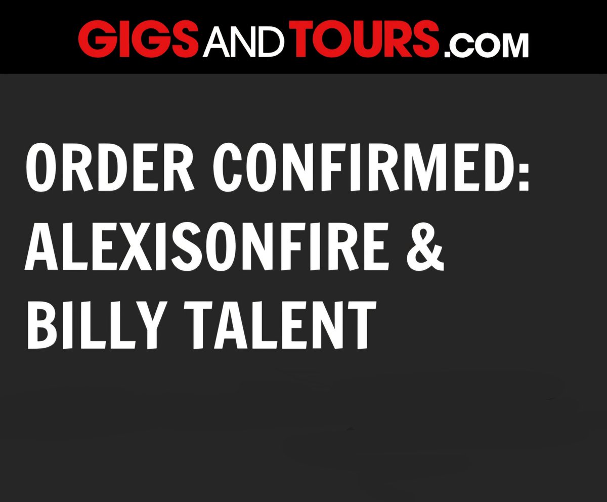 Oh we fucking did it!

<a href="/aof_official/">ALEXISONFIRE</a> <a href="/BillyTalentBand/">Billy Talent</a>