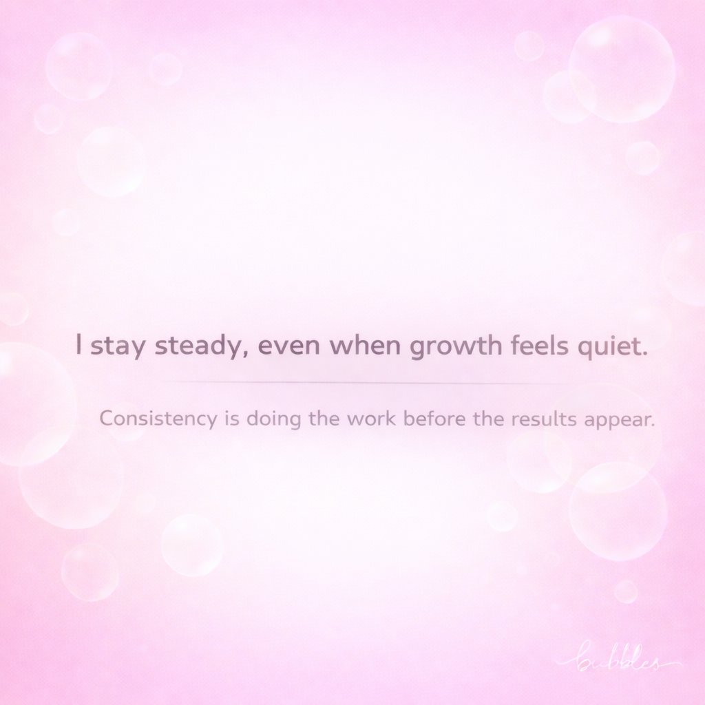 bubbles_supra's tweet photo. Gm

I stay steady, even when growth feels quiet. Consistency is doing the work before the results appear.

Today, I choose patience over pressure.
I’ll show up, stay curious, and let progress unfold at its own pace. https://t.co/fwPjIZ3h5z
