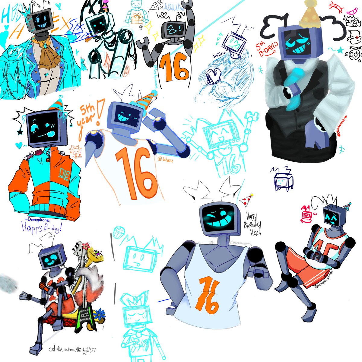 mineminmmm's tweet photo. Hex's Birthday Collab>:3
#Fnfhex #Hexfnf #Fnf https://t.co/tbRy32lgKh