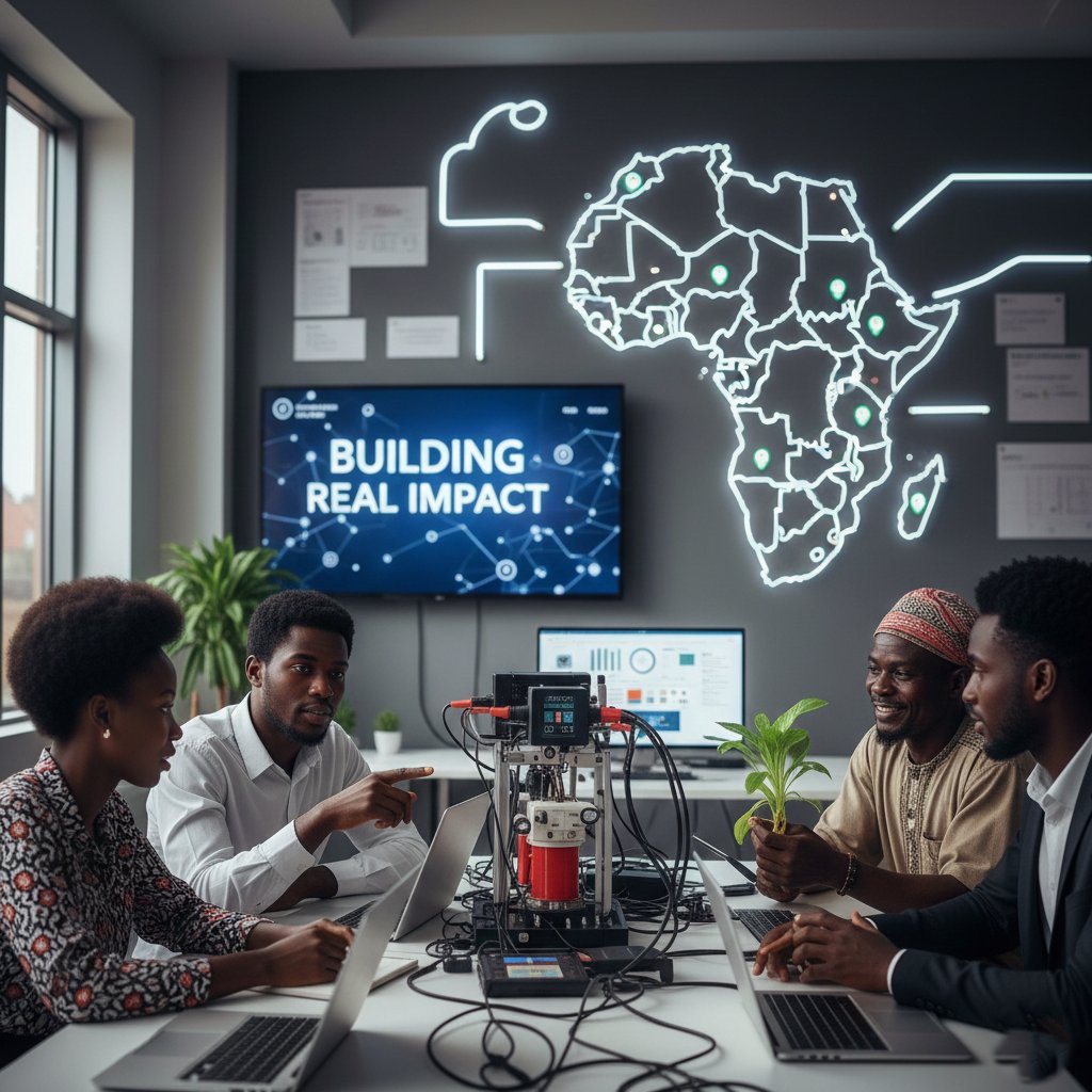 AfricanTechLife's tweet image. Forget just cool apps! We're talking about real solutions that change lives. From health to agriculture, African tech is solving big problems with smart ideas. What real impact are you seeing or creating? Let's celebrate our wins! 🌍 #AfricanInnovation #TechForGood #BuildInAfrica