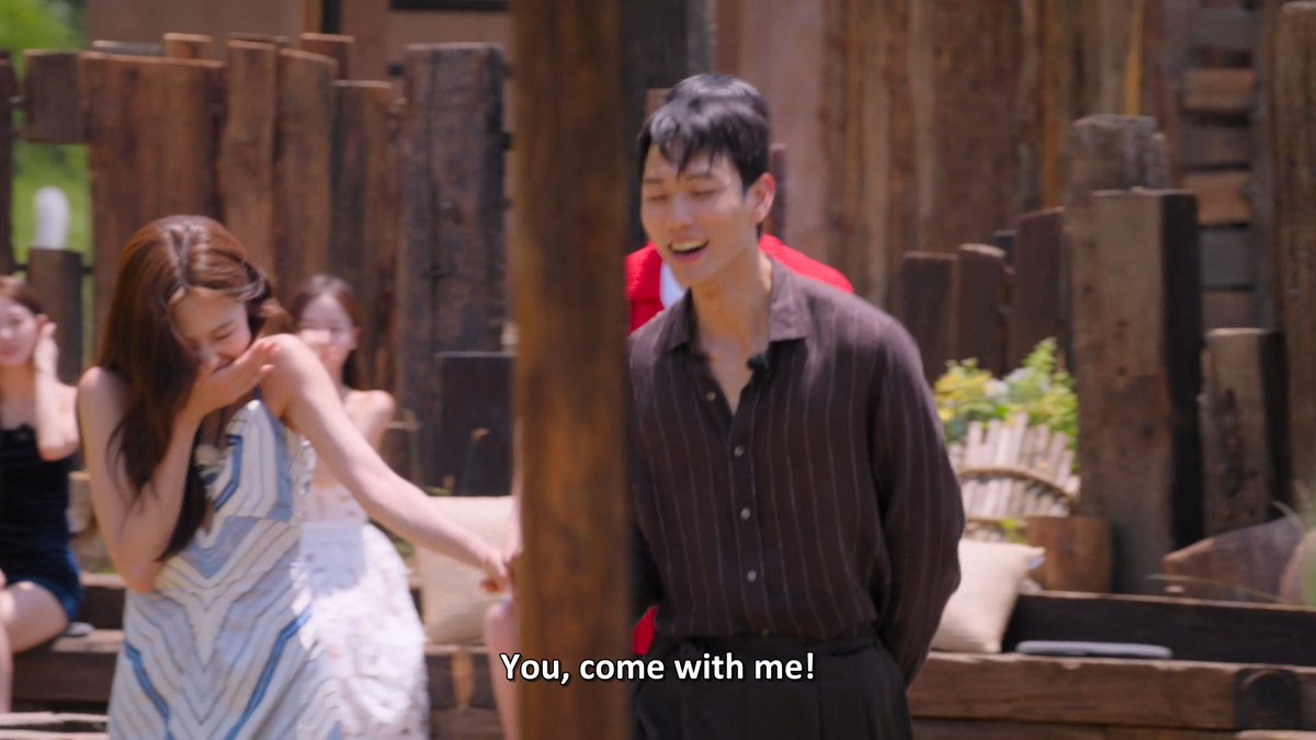 sojuuline's tweet image. the best season, the best couple!! #singlesinferno5