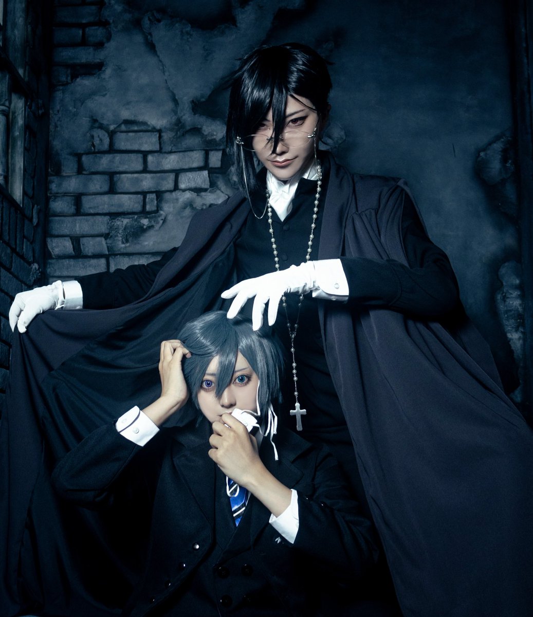 cos/黒執事寄宿学校編 「セバスチャン」 「ここに…」 シエル