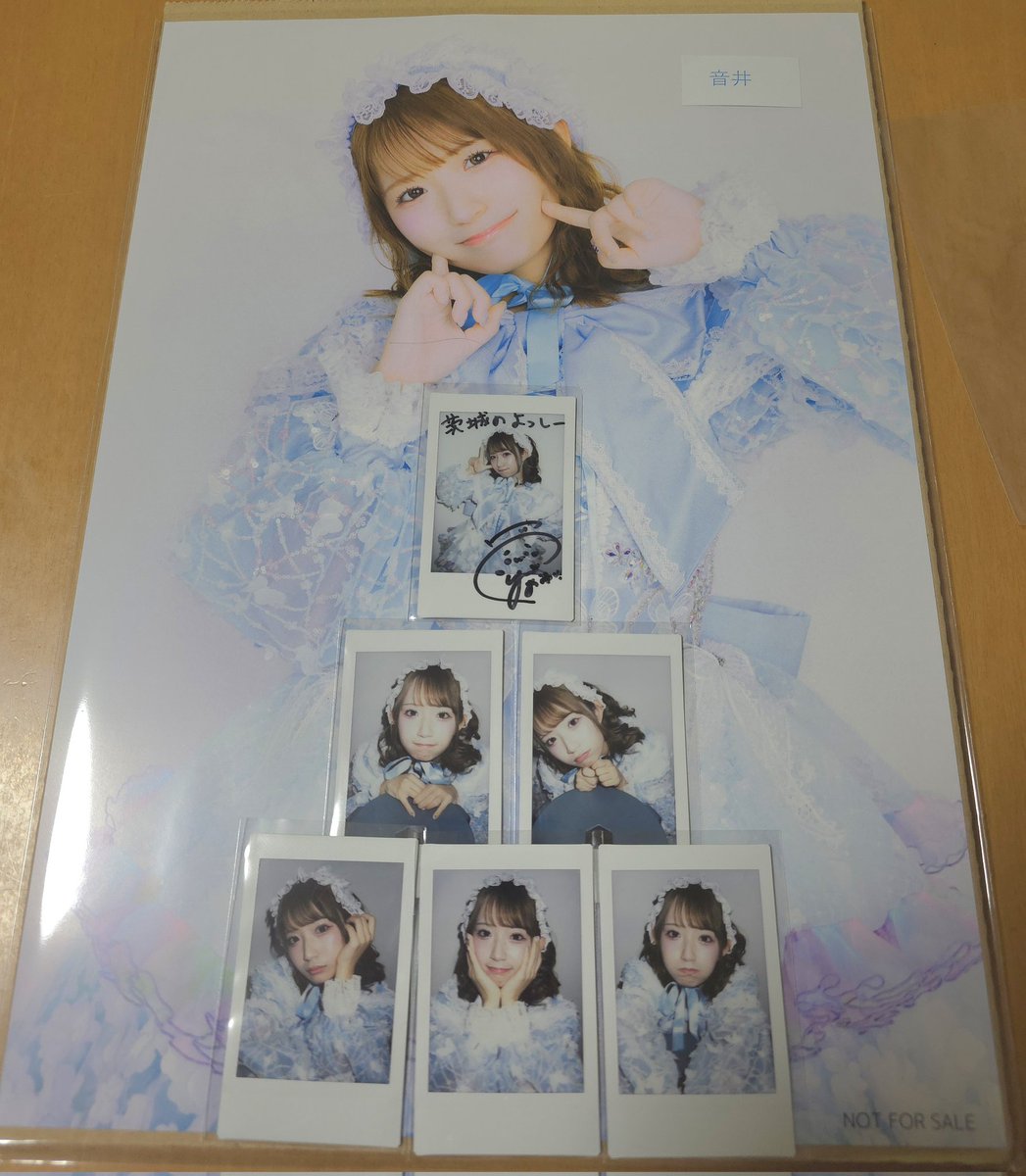 muvus最後のチェキはおゆいでした😆🎵 改めて！名前φ(．．)と呼ぶの