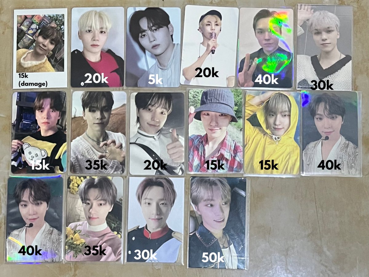 tukumerch_'s tweet photo. 💎𓂅 WTS INA SEVENTEEN PHOTOCARD

• bisa each
• min take 2
• (*) damage 
• mostly goodcon

🍊Co Oren
📍 Dom Jateng https://t.co/uIs1MGrLMV