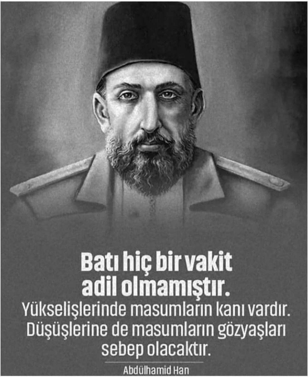 Cennetmekan Sultan II. Abdülhamid Han’ı, HZ. vefatının 108’inci yıl dönümü Allah rahmet eylesin.