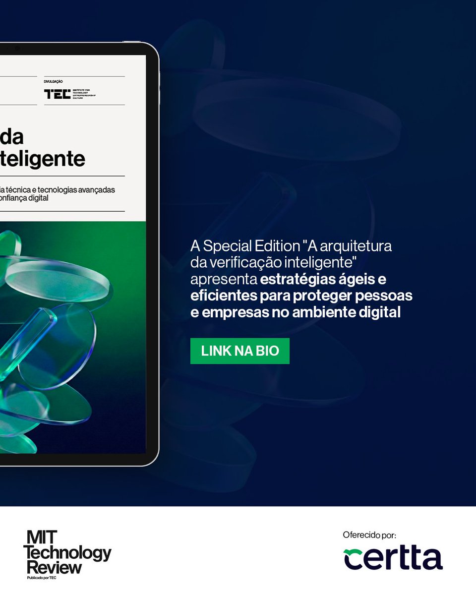 Neste Dia da Internet Segura (10/02), lançamos a Special Edition “A arquitetura da verificação inteligente”. Como hubs integrados conectam contexto, Inteligência Artificial e sinais comportamentais para proteger operações e sustentar a confiança digital.