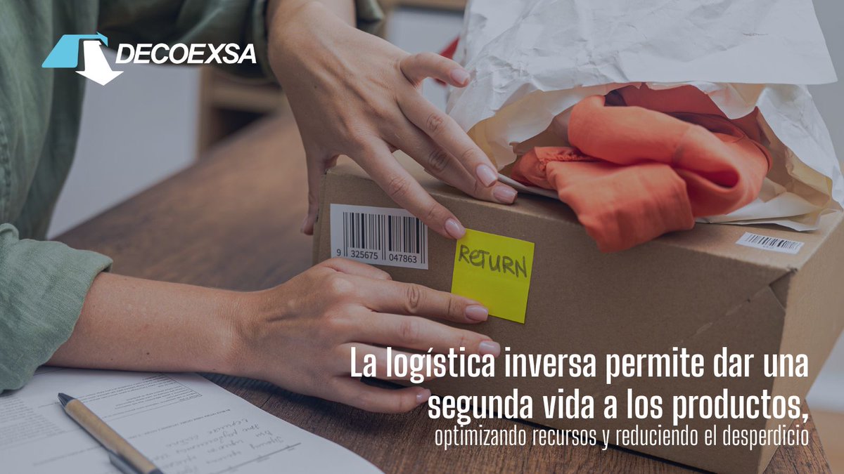 🔄 En #Decoexsa, entendemos que la sostenibilidad se trabaja a través del retorno. La #LogísticaInversa permite dar una segunda vida a los productos, optimizando recursos y reduciendo el desperdicio. 🌱Desde el #sectorlogístico, ayudamos a construir un futuro más responsable.💚🚚