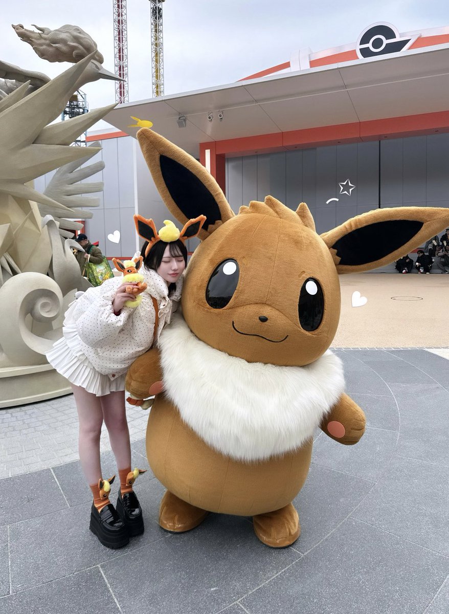 ポケパーク⚡️
ずっと楽しみにしてた…小さな時から会いたかったポケモンたちに会えたよ…(ㅠ︿ㅠ)♡̴