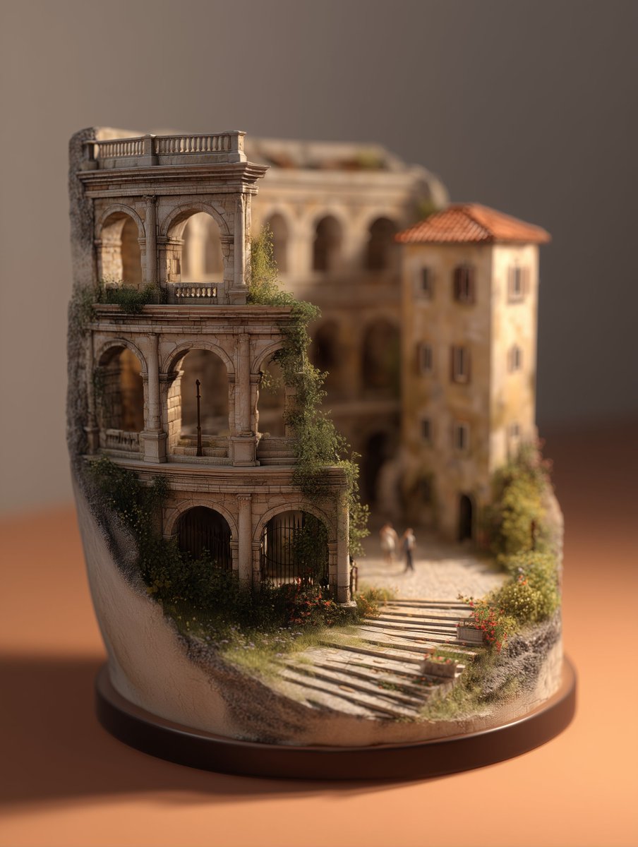 ImmaginAI's tweet photo. @CharaspowerAI I really enjoyed playing with this prompt๐
I tried to recreate several scenarios from the past...
Thanks for sharing๐
#AIart #aiartcommunity #italystyle https://t.co/qO3Rs9elAH