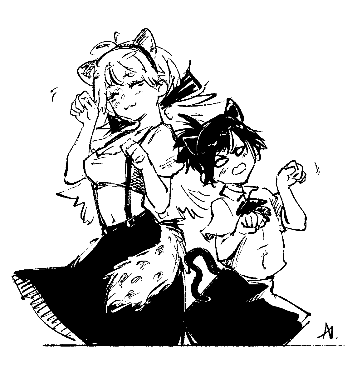 Palma and Ely in room 1-2

#超人X15 #超人X15巻発売おめでとうございます