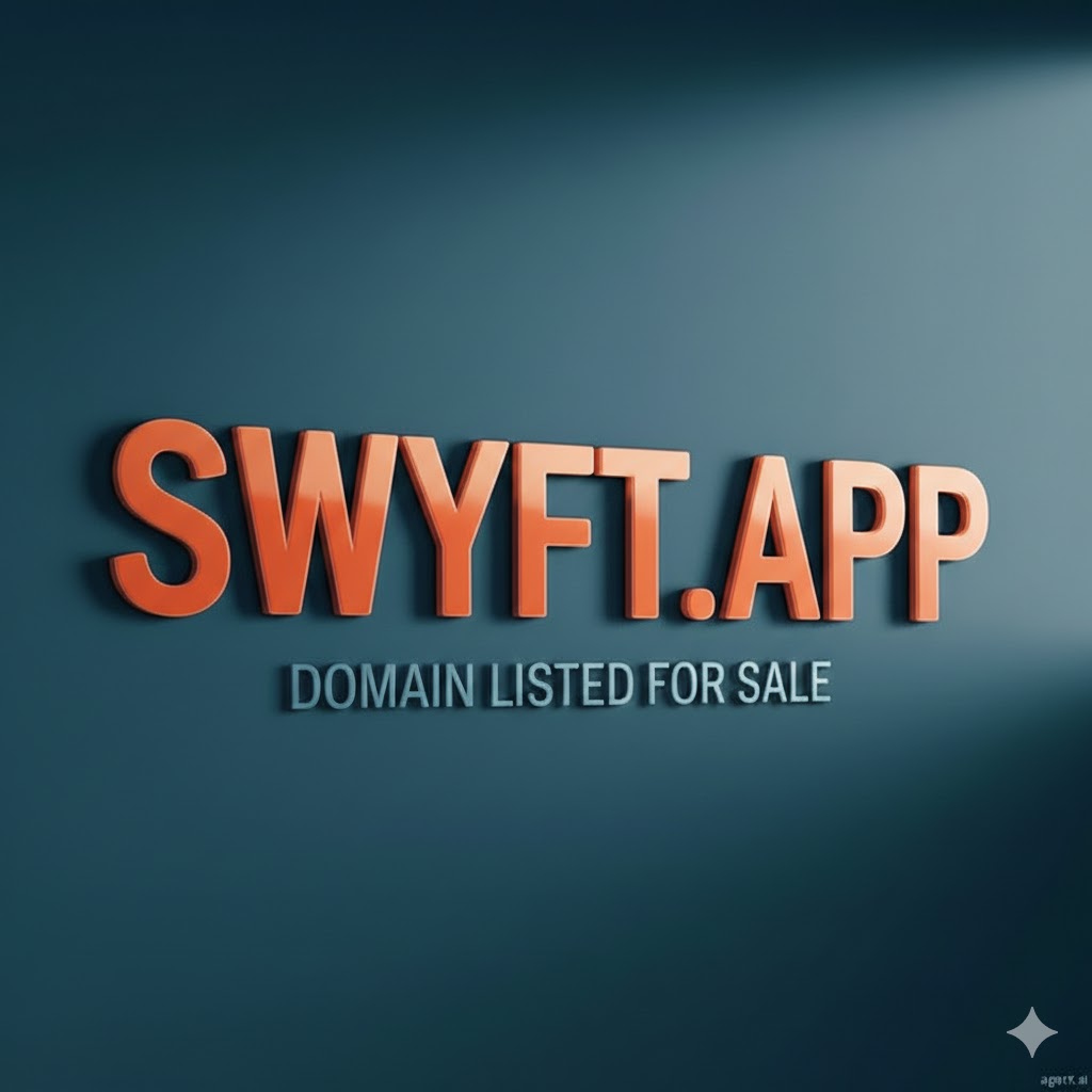 DomainFQ's tweet image. .
Domain Name For Sale

Swyft.app

#Swyft #SwyftApp #AI #ArtificialIntelligence #Tech #FutureTech #Innovation #DigitalTransformation #MachineLearning #SaaS #Technology #DeepTech #SmartTech #Robotics #NextGen #TechTrends #Software #Automation #AIAgents