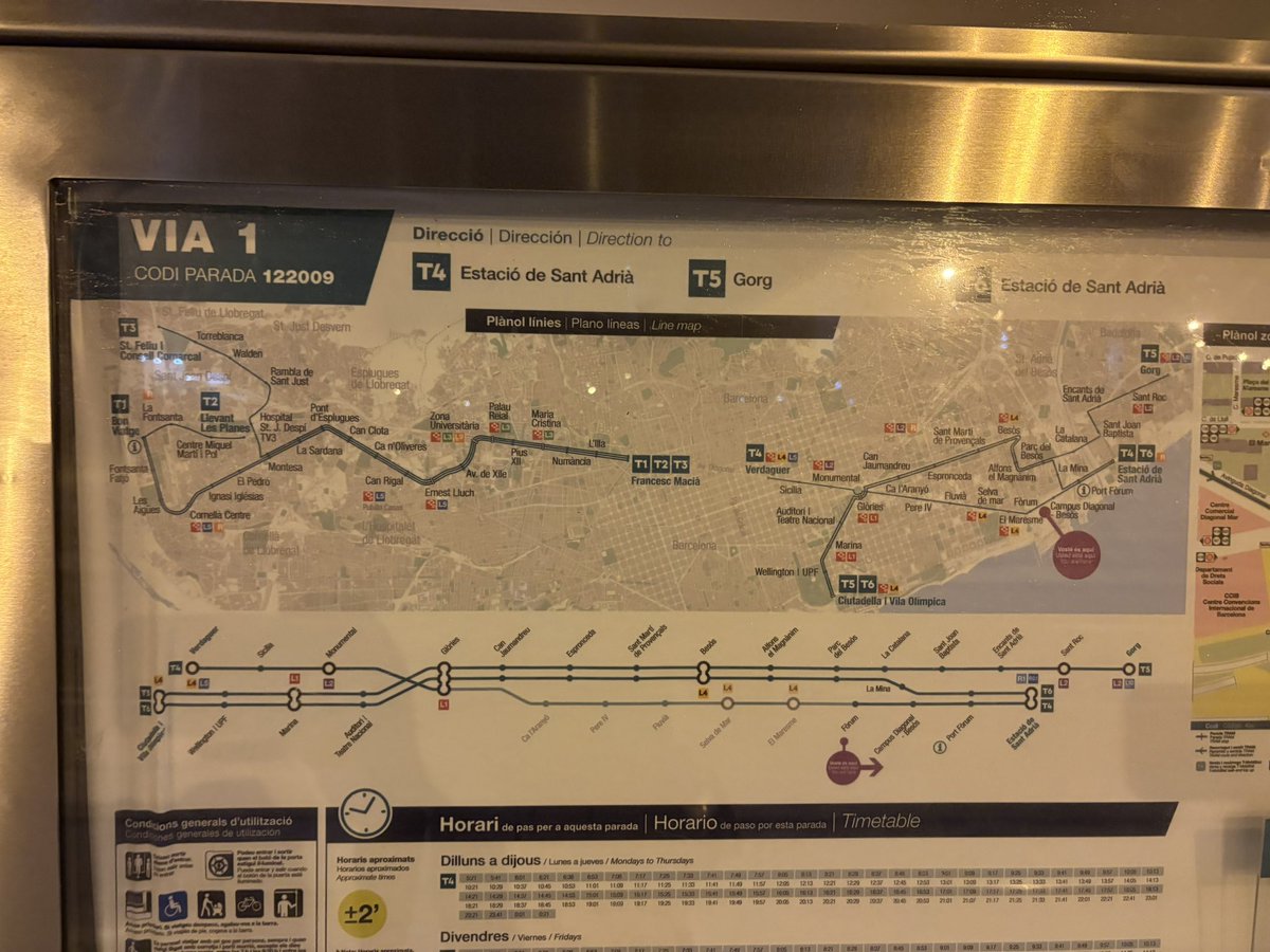 Jin2001Snow's tweet photo. 巴塞罗那有轨电车
TRAM Barcelona

路线图

#SNJs_routemap_collection
#路線図 #transitmap https://t.co/QbckPhjEMF