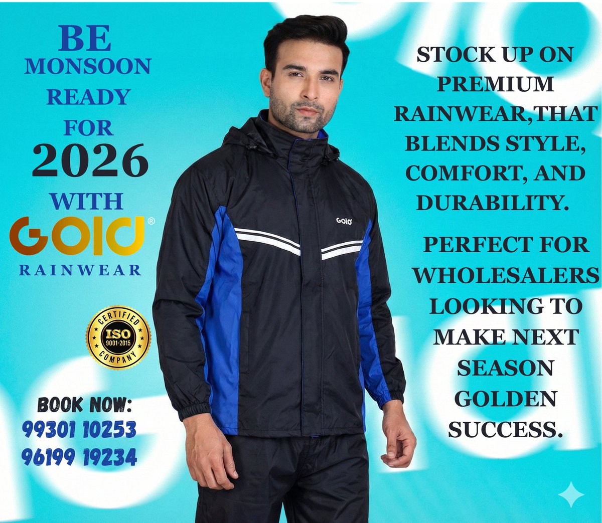 Gold_Rainwear's tweet image. BE MONSOON READY..🌧️☔

#goldrainwear #waterproofwear #rainstyle #isocertified #rainwearfashion #rainyseasonready #rainyseasonessential