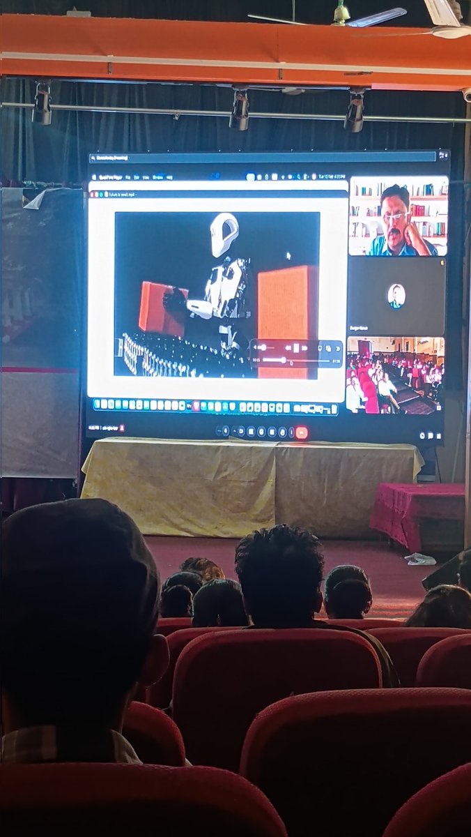Robot with Tesla