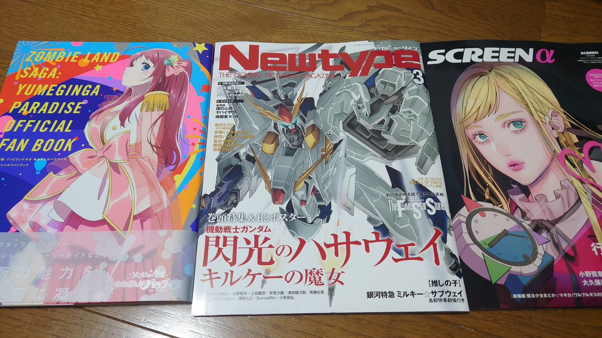 遅くなりましたが予約していたゾンビランドサガのファンブックを