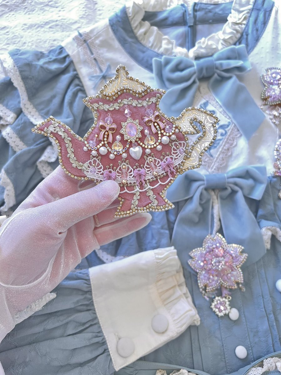 Piari🪡ビーズ刺繍 tweet media