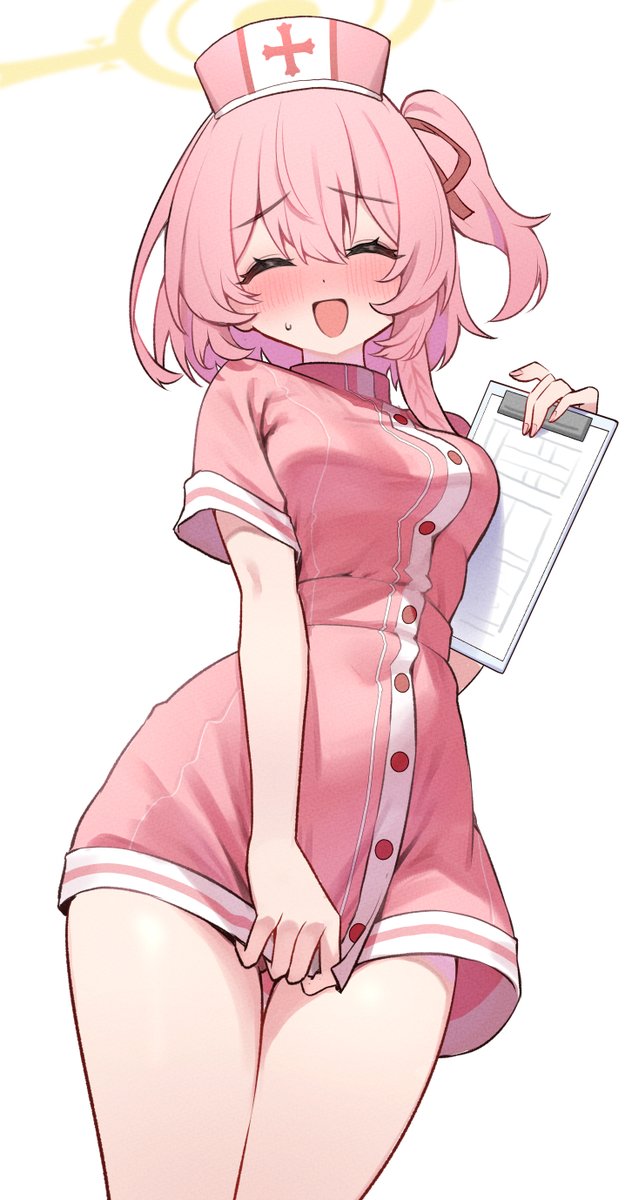 スカート短すぎナースセリナ 