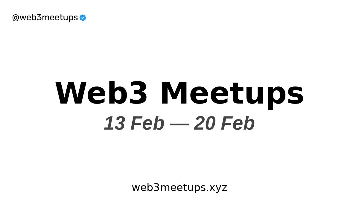 web3meetups | revival arc tweet media