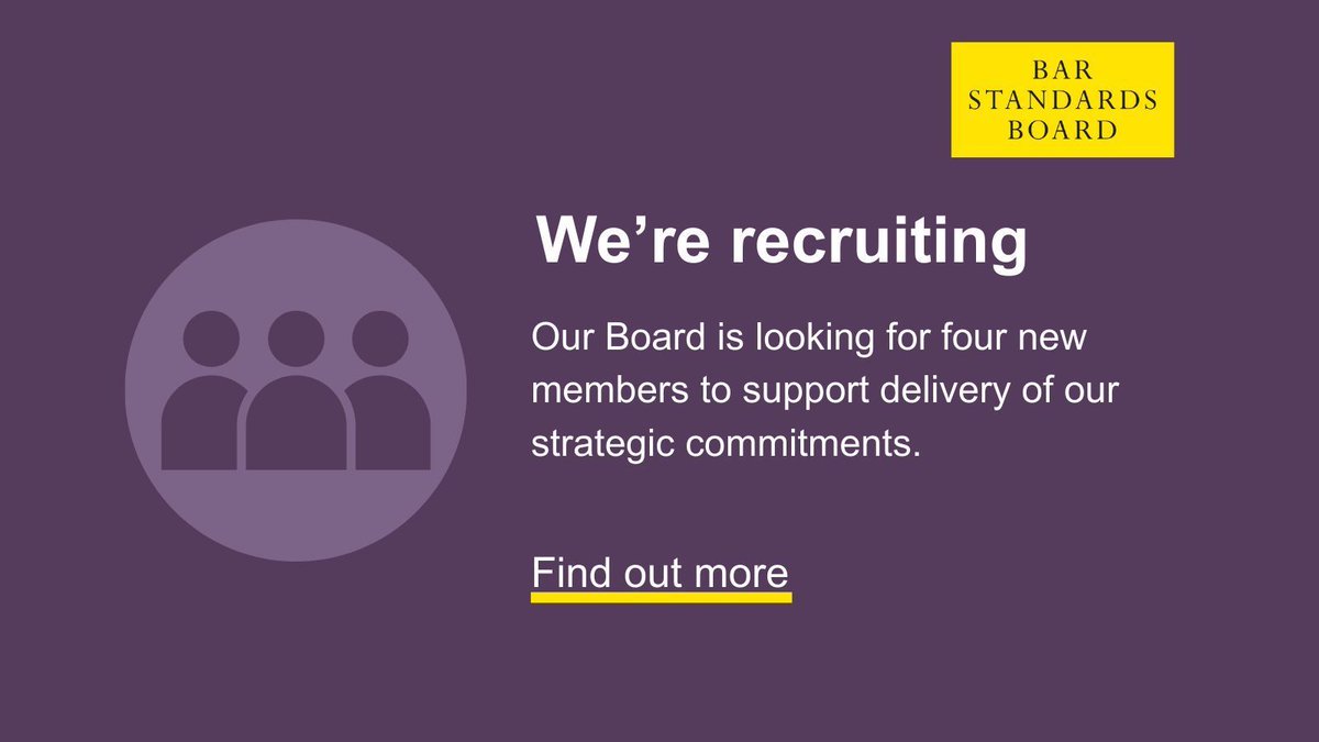 Bar Standards Board tweet media