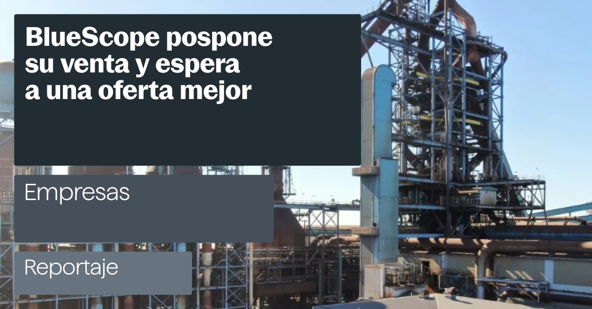 EsTheOfficer's tweet photo. La siderúrgica @BlueScope rechaza una opa de 8.800 millones de dólares por considerarla insuficiente.
No cierra la puerta a vender, pero exige mejor precio.
Léelo aquí: https://t.co/FnIBUu1bal
#BlueScope #opa #mercados #venta https://t.co/6kbfrCyRil