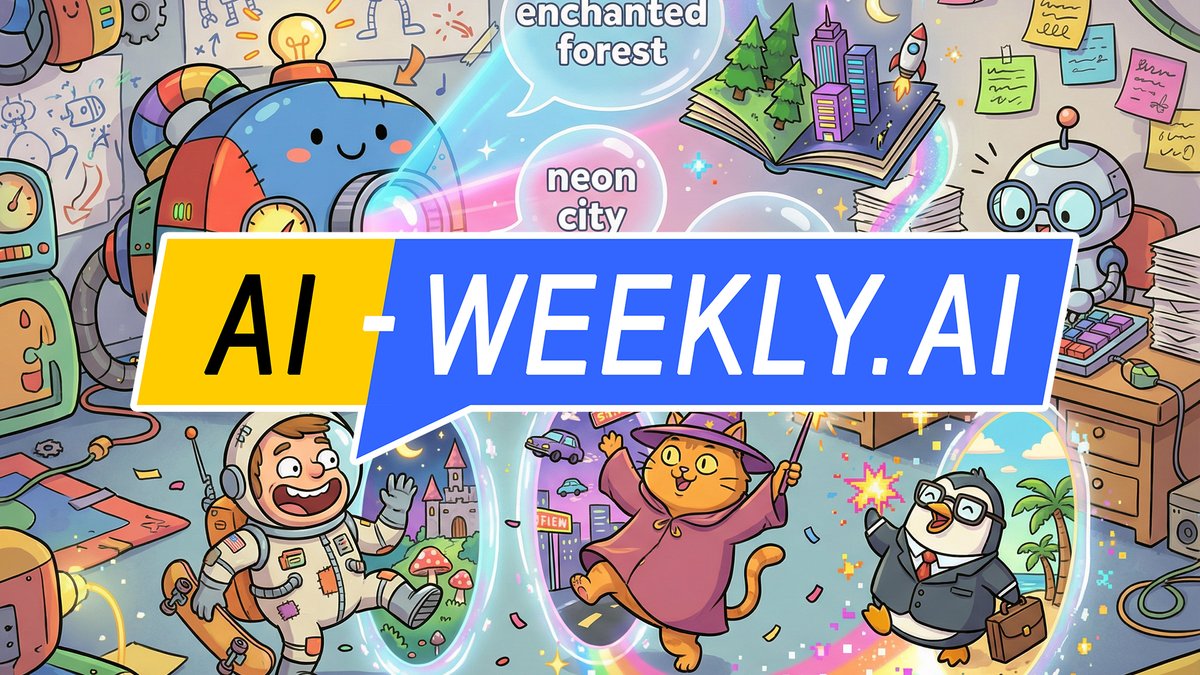 AI-Weekly for Tuesday, February 10, 2026 - Issue 203
ai-weekly.ai/newsletter-02-…

✨ The Week's News in Artificial Intelligence
A Mind Vault Solutions, Ltd. Publication
#ai #news #ainews #artificialintelligence #aiweekly #technology #tech #technews #techtrends #machinelearning