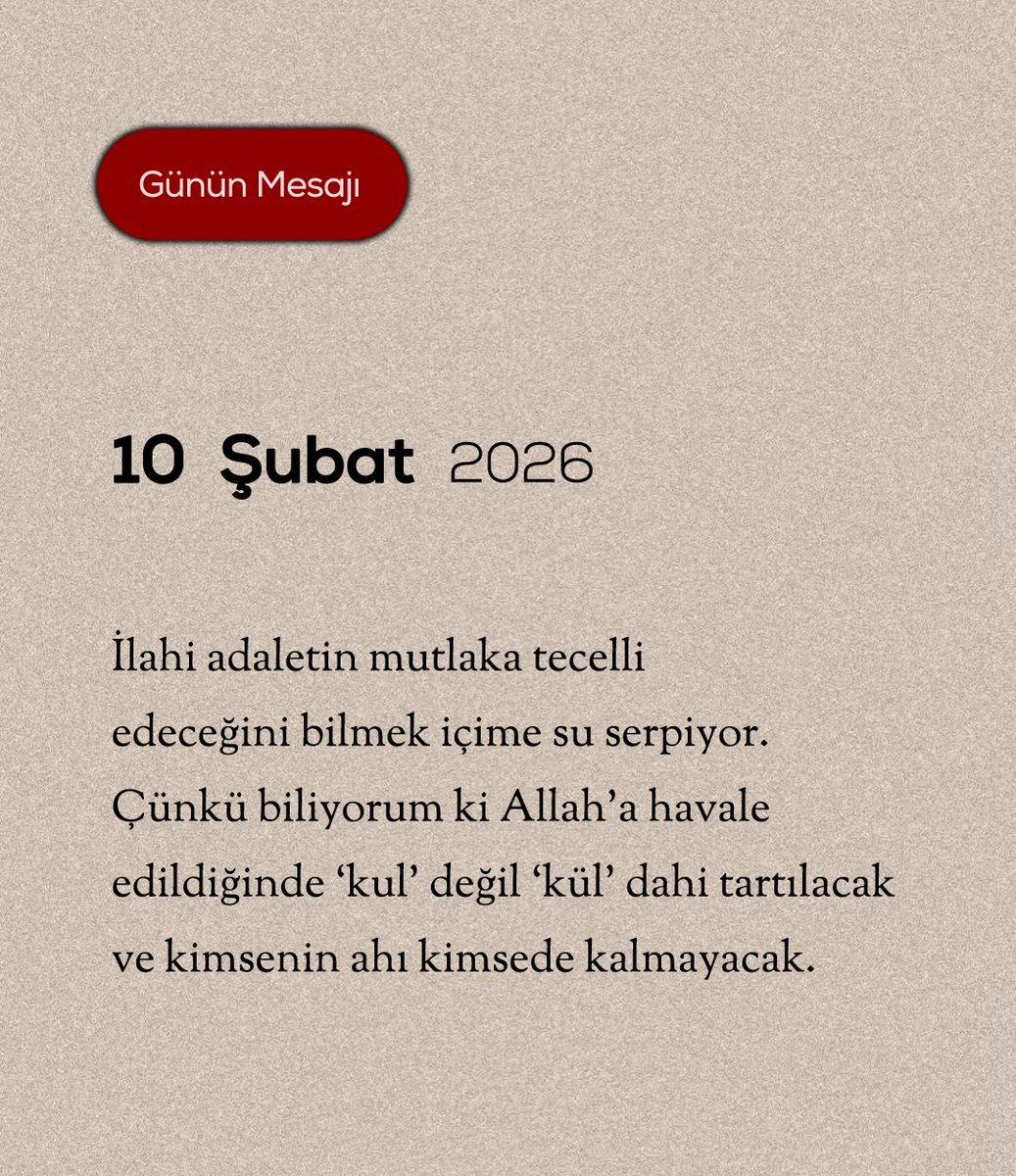 Günün Mesajı (@gune1mesaj) on Twitter photo 