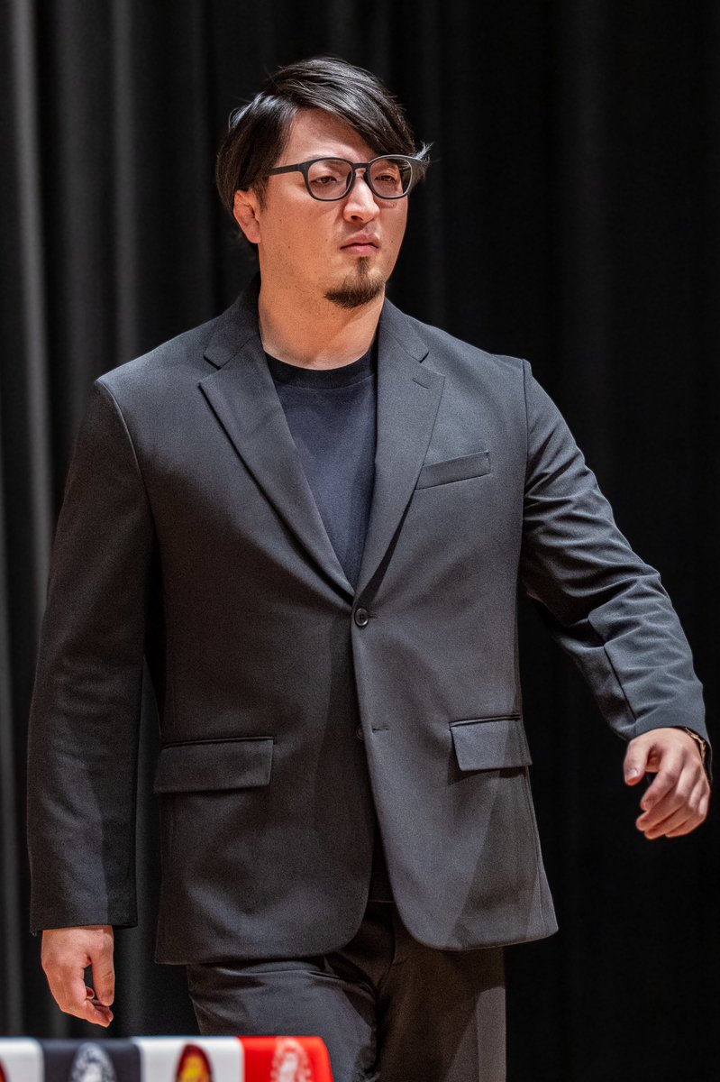 takobue_pw's tweet image. 2026.2.10 OIT梅田タワー 常翔ホール
メガネはバフ👓
#njnbg #njpw
#成田蓮