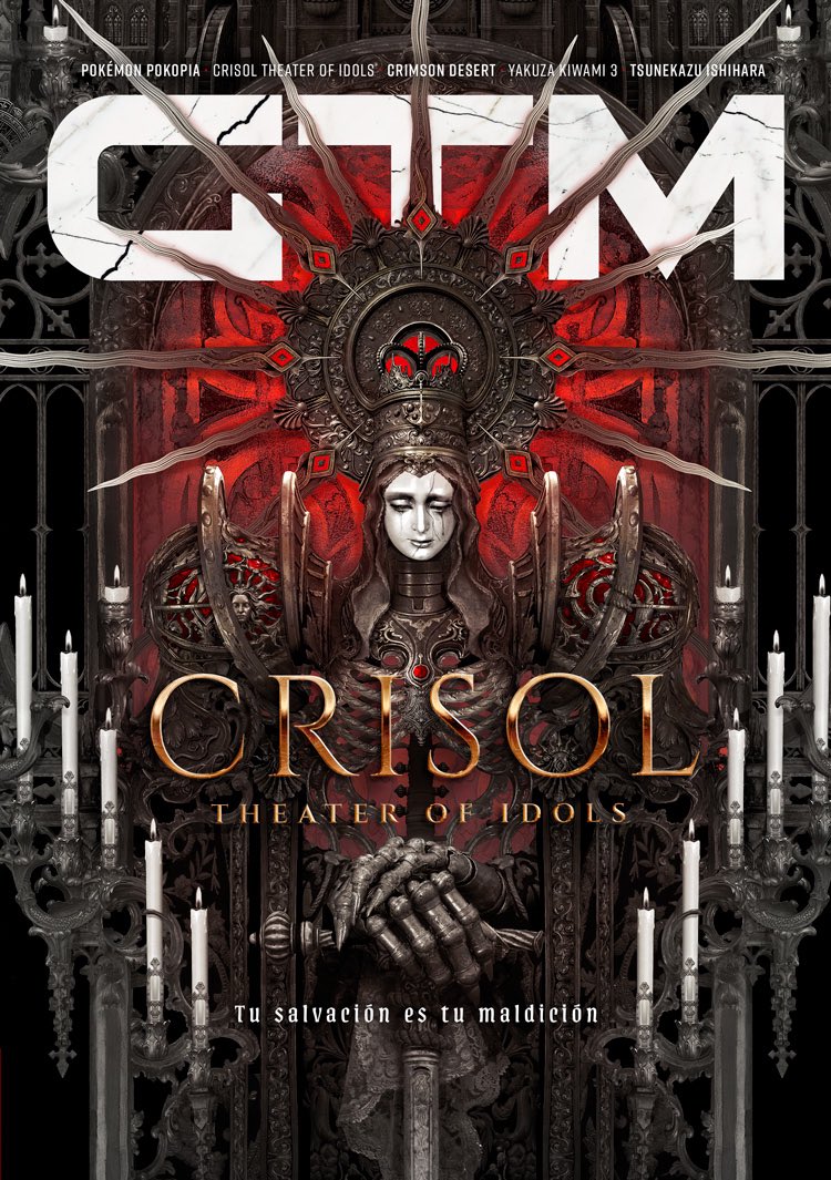 🩸LA SANGRE RECORRE TORMENTOSA

Crisol: Theater of Idols, el juego del estudio español <a href="/VermilaStudios/">Vermila Studios</a>, protagoniza nuestra primera portada de marzo.

🎨¡Con el inconfundible arte de <a href="/NekroXIII/">Nekro</a>!

¡Hazte con ella aquí! 👉gamestribune.com