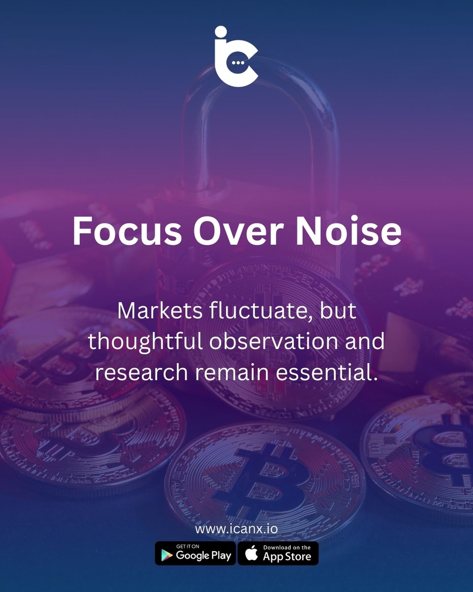 Crypto markets move constantly, but real clarity comes from patient observation and solid research rather than quick reactions.
.
.
.
#icanx #icancoin #crypto #cryptomarket #blockchain #digitalassets #web3 #cryptomindset #longtermthinking #dyor