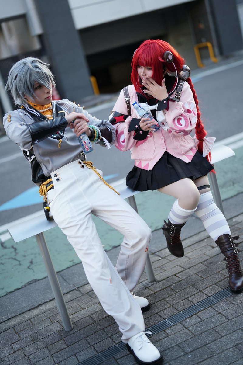 ⚠️コスプレ/cosplay
ゼンゼロ/ZZZ

　　　　イタズラ成功まで…🦝

アキラ▶うえジー
柚葉▶あきさめさん(<a href="/akisame0419/">あきさめ</a>)
📸▶おかゆA定食さん(<a href="/okayu3333333/">おかゆA定食</a>)

#ミヤオリ #zzzcosplay