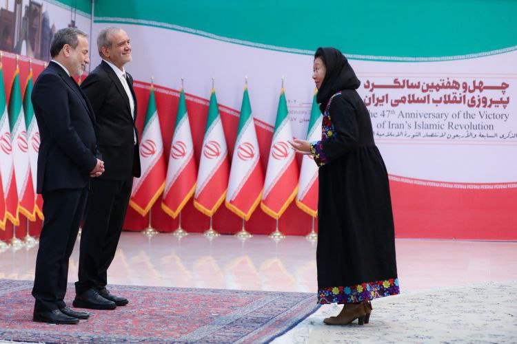 Breaking 
⚡
Foreign ambassadors and heads of international organizations in Tehran extend congratulations on the anniversary of the Islamic Revolution's victory