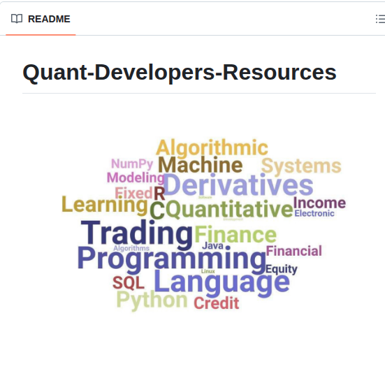 tom_doerr's tweet photo. Resources for quantitative finance roles

https://t.co/GNm7epIy7z https://t.co/UgqP4UCPmn