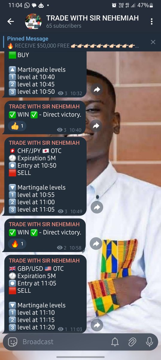 Have thought about Trading and don't have no knowledge about it. 
Join my community let  learn to trade to earn . Comment interested and I will walk you through