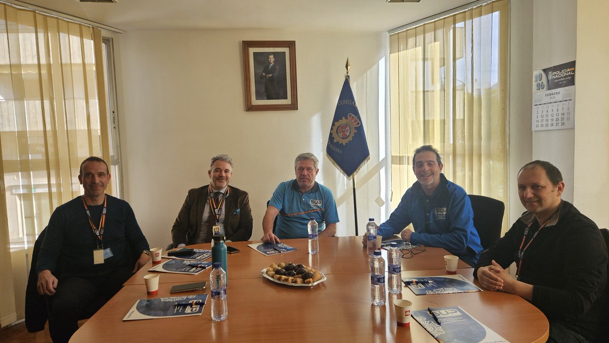 En el dia de hoy la Delegación de Riesgos Laborales de Cataluña se ha desplazado a Tarragona con el fin de tratar asuntos de su competencia que atañen a los Riesgos Laborales de la Comisaria de Tarragona y Brigada de Documentación