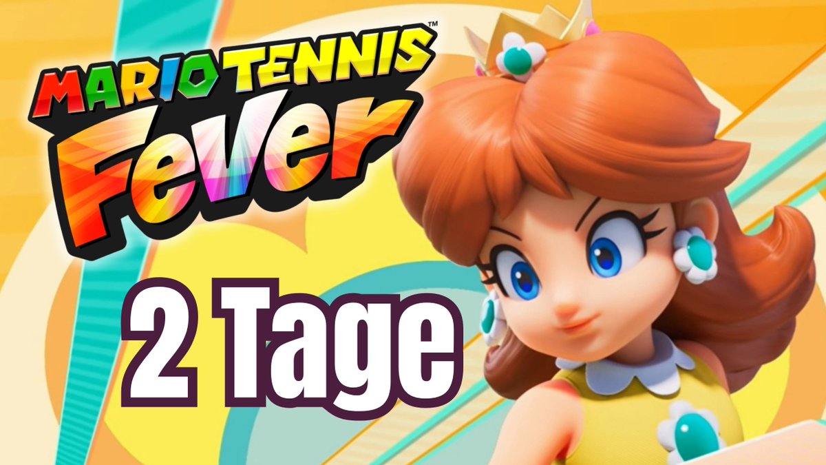 2 Tage noch bis zum Release von Mario Tennis Fever 💕✨️#MarioTennisFever