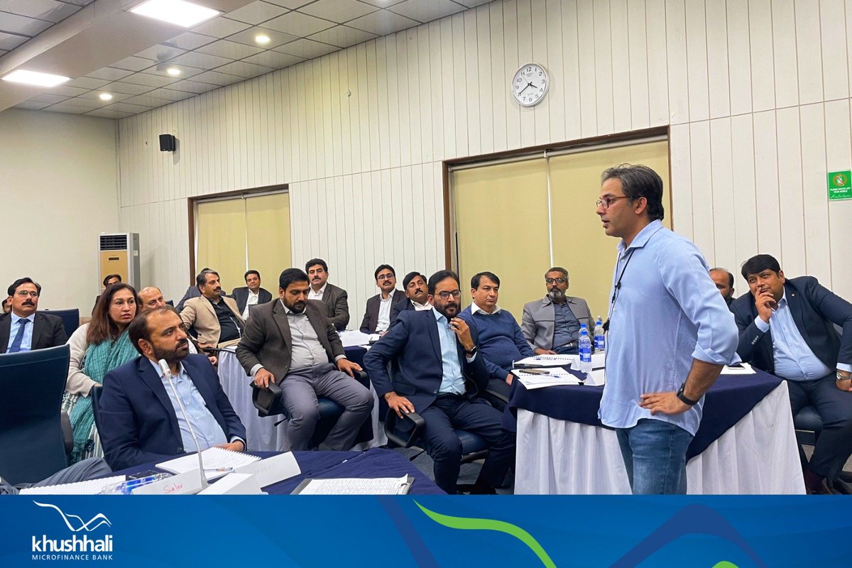 KblLtd's tweet image. Business Leaders at Khushhali Microfinance Bank joined a One Day Leadership &amp;amp; Transformation Workshop with #NIBAF, focusing on emotional intelligence, digital disruption, AI, and building high performing teams. Investing in leadership today to stay future ready.
#KMBL
#SBP